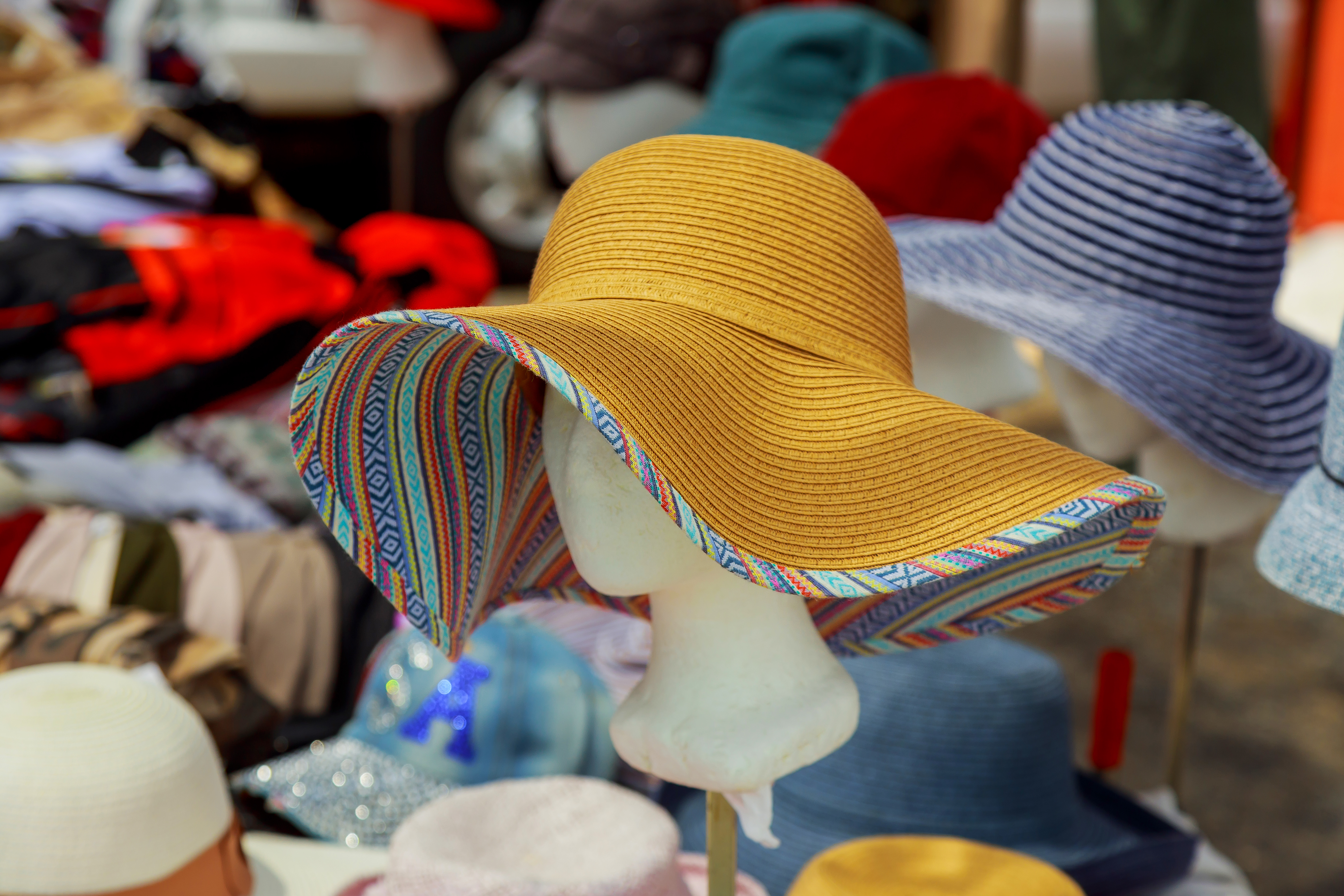 Floppy Straw Hat